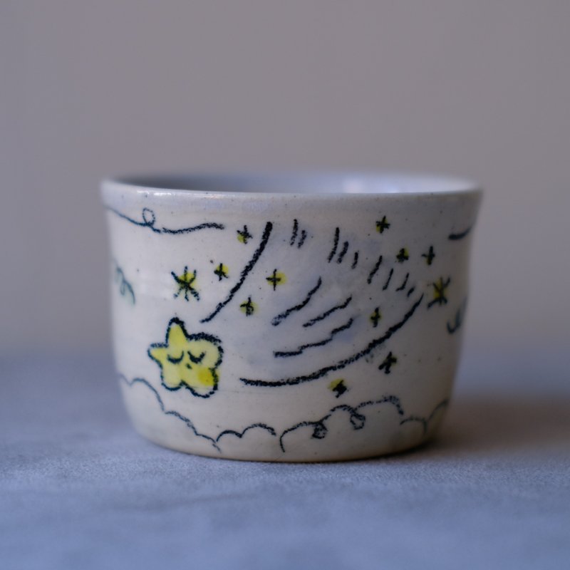 Suànn-Sian . 星空流星茶杯 - 茶壺/茶杯/茶具 - 陶 