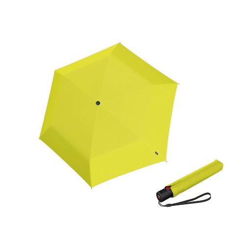 Knirps Taiwan 【Knirps德國紅點傘】U.220 超輕量安全式自動開收傘-Yellow