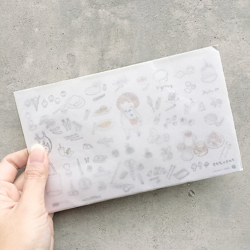 【 Comfortable 】Sticker / Life Items - สติกเกอร์ - กระดาษ ขาว