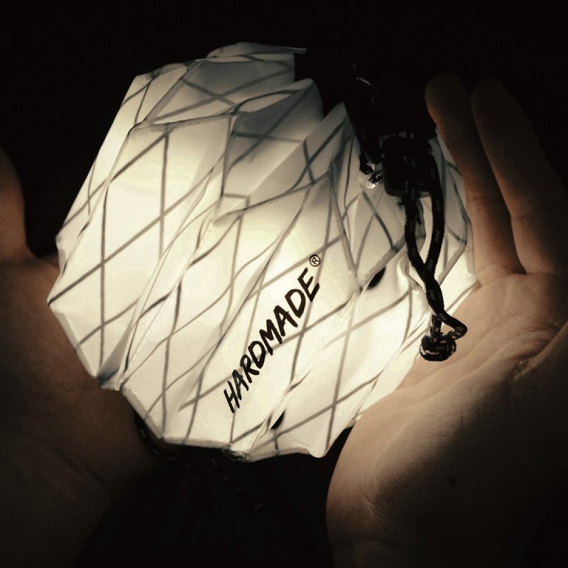 折紙藝術 燈籠 創意露營燈罩 - 燈具/燈飾 - 聚酯纖維 白色
