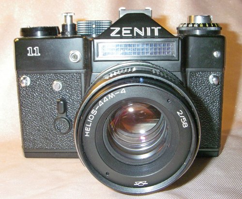 KMZ ZENIT-11 35mm film SLR camera w HELIOS-44M-4 58mm M42 lens Biotar copy  1988 - Shop geokubanoid Cameras - Pinkoi