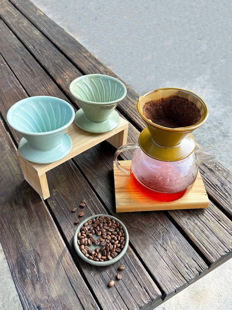 [Mid-Autumn Festival Gift] FJ Jinghao Ceramic Filter Cup Series - Coffee Pots & Accessories - Pottery 