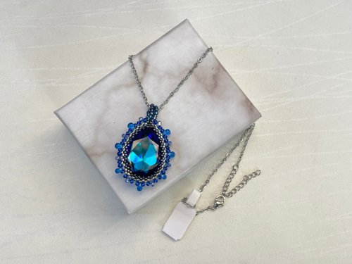 Swarovski ビーズネックレス 証明書付き SWAROVSKI スワロフスキー ネックレス ピアス セット Originally