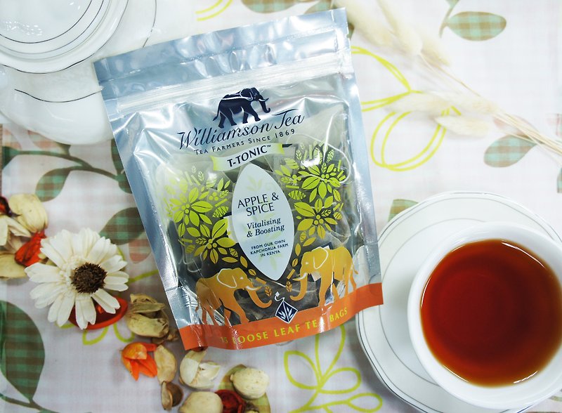 【買一送一】蘋果紅茶APPLE & SPICE / 立體茶包系列 - 茶葉/茶包 - 新鮮食材 黃色