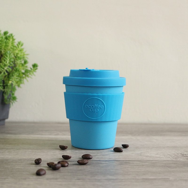 Ecoffee Cup | 8oz Eco-Friendly Travel Cup (Blue/Yellow/Green) - แก้วมัค/แก้วกาแฟ - วัสดุอื่นๆ สีเหลือง