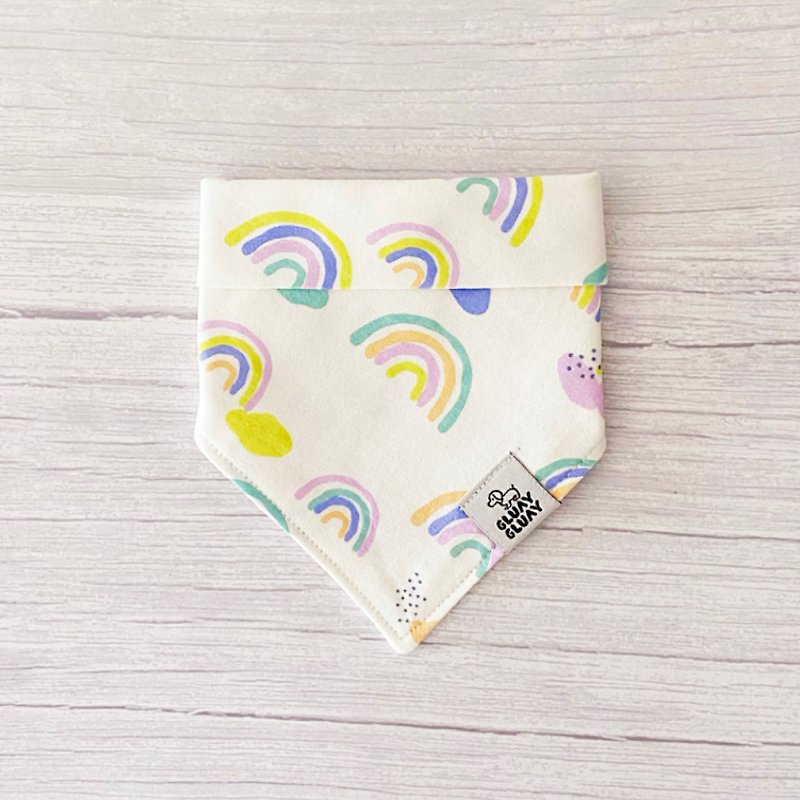 Rainbow: Dog and cat Bandana - Collars & Leashes - Other Materials 