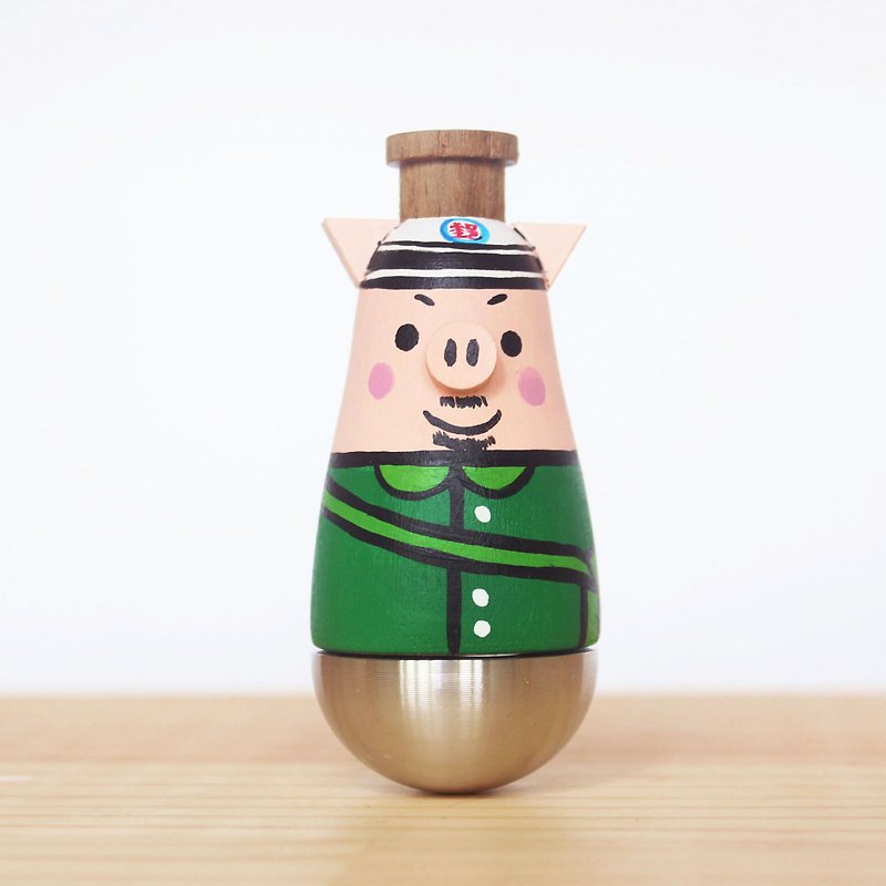 Wen Sendi – Mr. Postman Pig Kazoo KAZOO Doll - Guitars & Music Instruments - Wood Green