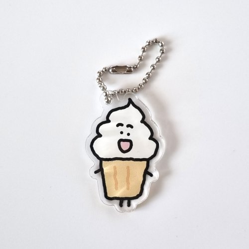 MR.DORI STUDIO Yum-Yum Acrylic keyring - Softcon