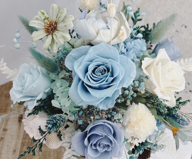 Wedding Flower Arrangement・【Cinderella】Immortal Dry Flower Bouquet/Bridal  Bouquet/Outside Shooting Bouquet/Customized - Shop jhfloral Dried Flowers &  Bouquets - Pinkoi