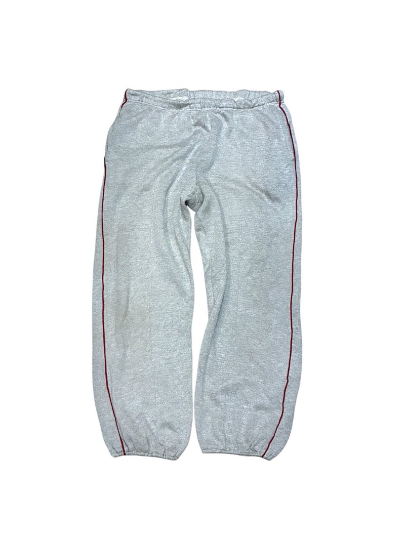 90年代 美國古著 雪花棉褲 - 中性長褲/短褲 - 棉．麻 灰色