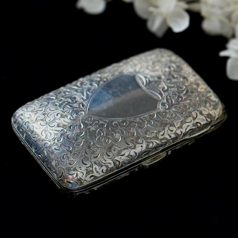 50788-絕美百年經典純銀鎏金盒 - 居家收納/收納盒/儲物盒 - 純銀 