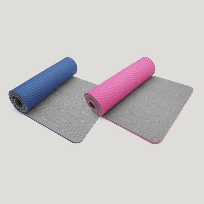 12MM posture line yoga mat - เสื่อโยคะ - วัสดุอื่นๆ หลากหลายสี