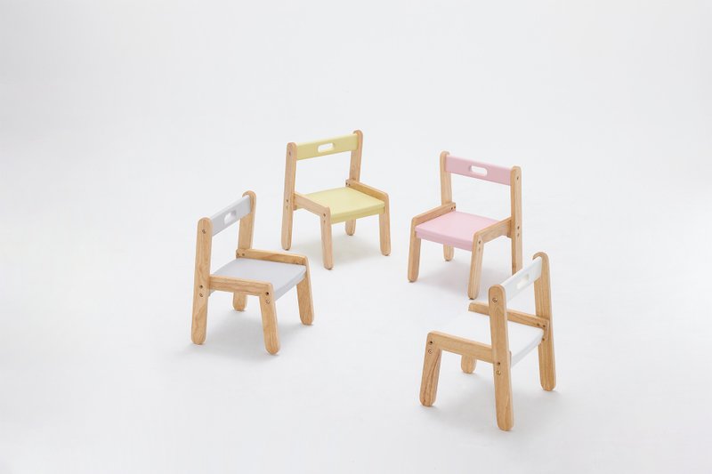 Mika – wooden adjustable colorful mini chair - เฟอร์นิเจอร์เด็ก - ไม้ หลากหลายสี