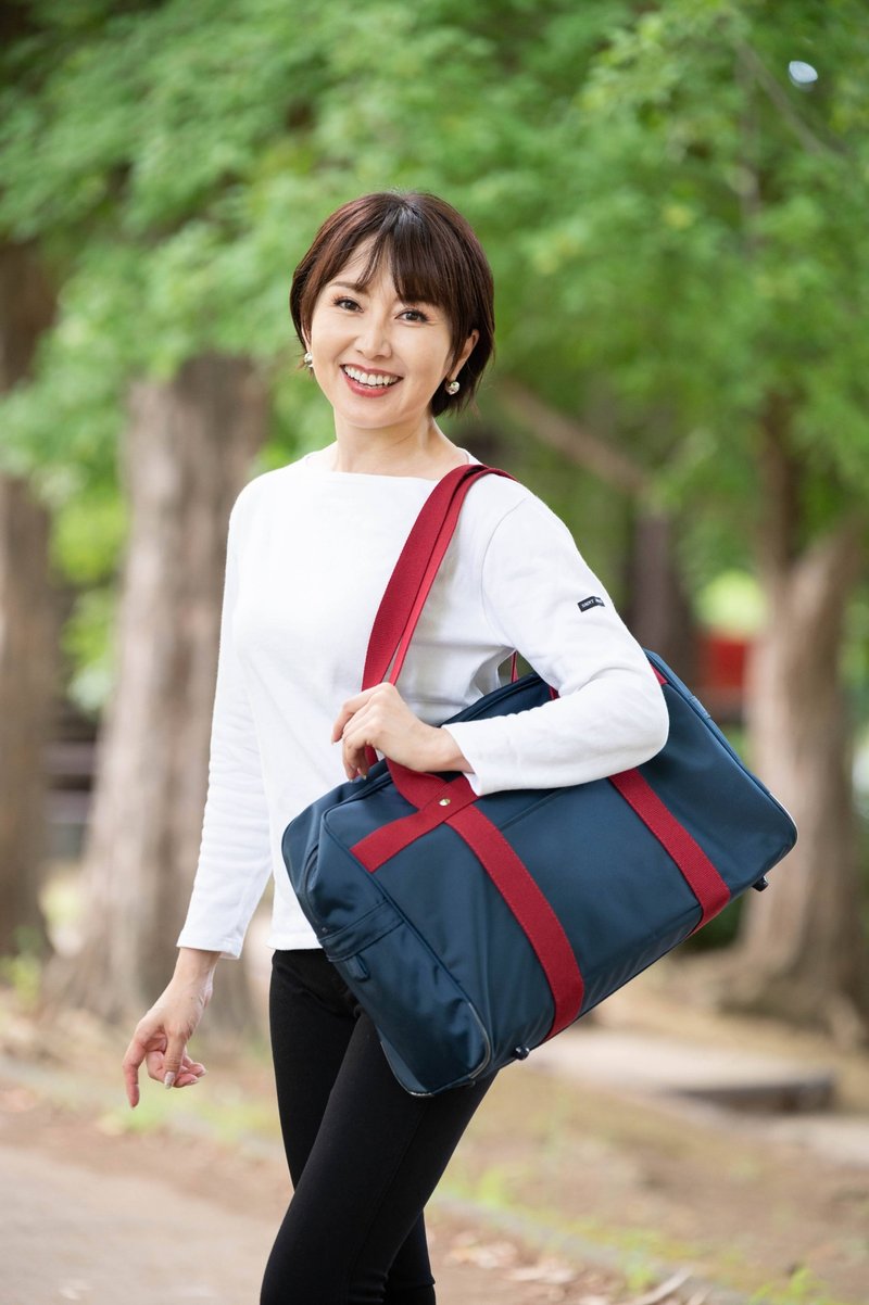 Boston style school bag - large - อื่นๆ - ไนลอน หลากหลายสี