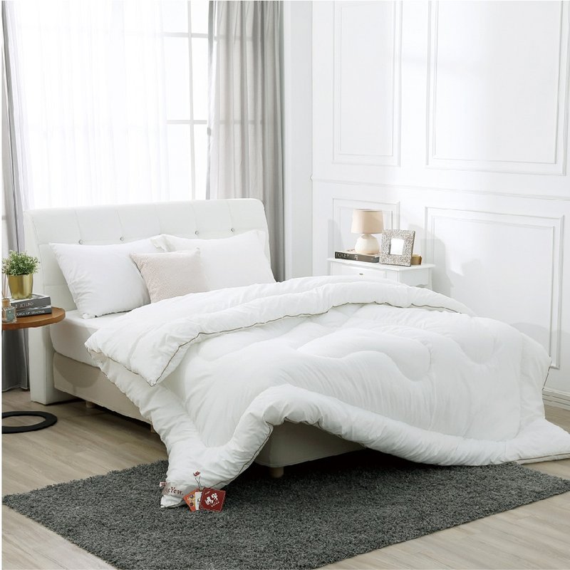 Hongyu microfiber heating quilt heating fiber made in Taiwan (single/double) - Blankets & Throws - Other Materials White