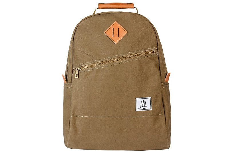 THE VOID Backpack_Green/Army Green - Backpacks - Cotton & Hemp Green
