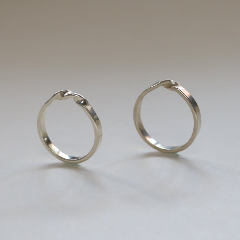 Mobius sterling silver ring - General Rings - Sterling Silver Silver