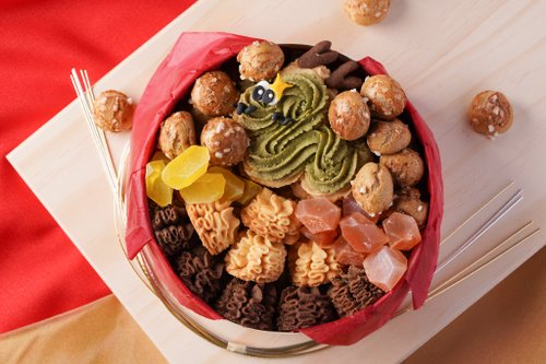 花貓蛋糕實驗室 【烘焙課程】龍心大悅珠寶餅乾盒