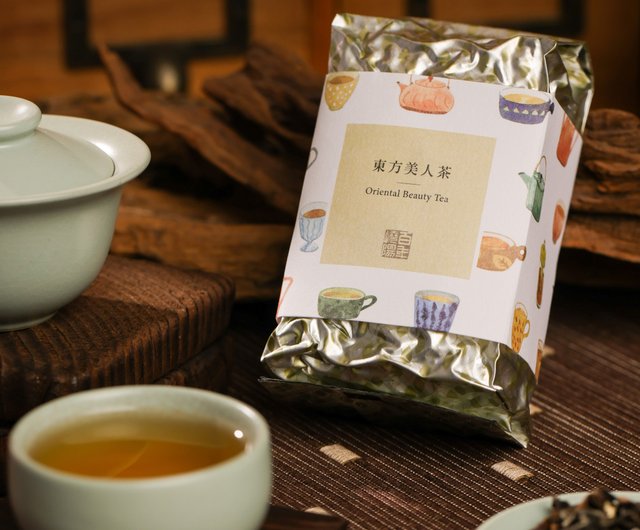 嶢陽茶行| 東方美人茶散茶茶葉(50克入) 經濟鋁包- 設計館嶢陽茶行Geow