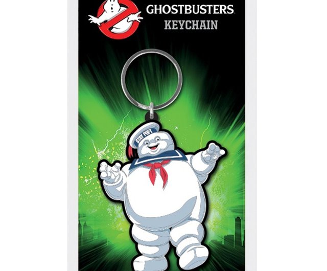 Stay puft best sale marshmallow man keychain