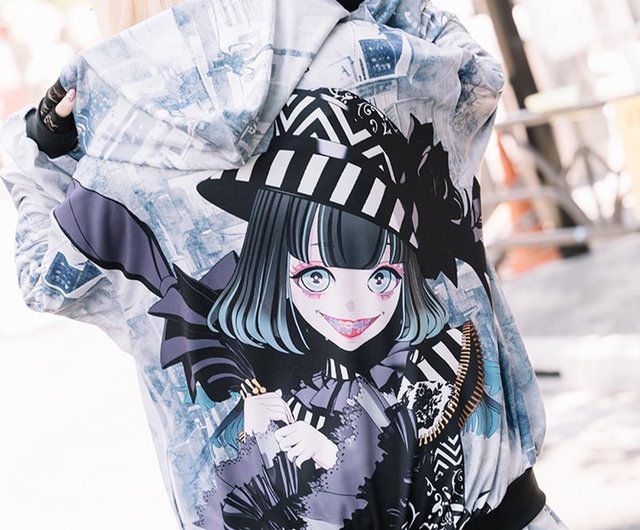 Artiswitch joint loose OVERSIZE hooded jacket Harajuku LO