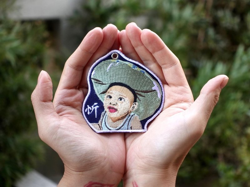 客製化個人刺繡商品服務 - 吊飾/掛飾 - 繡線 多色