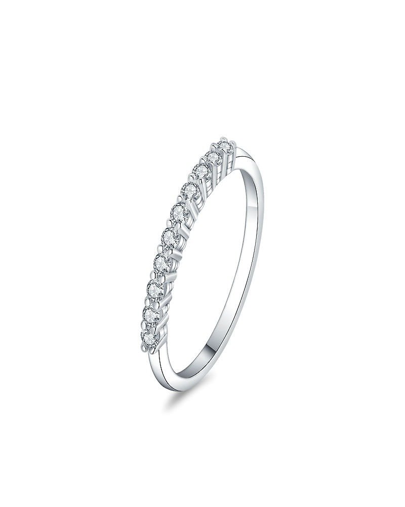 Moissanite Moissanite 1 carat engagement flower bud diamond ring Taipei store Cu - General Rings - Other Materials 