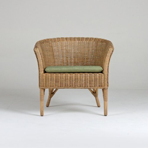 山茶花家具 藤椅-自然色-田園造型/室內椅/Indoor