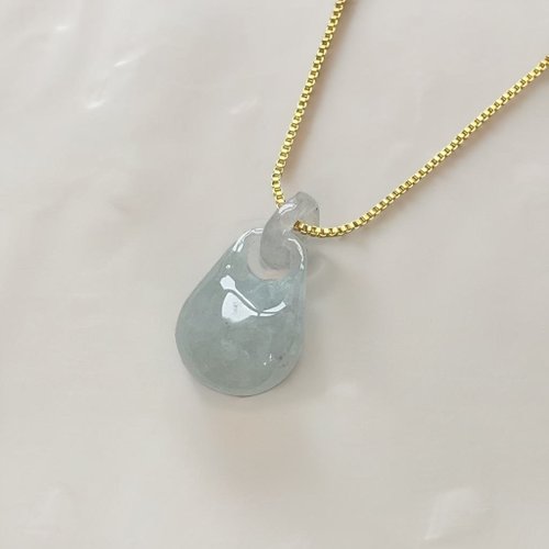 瓔珞珠寶盒 E.L.Jewelry Box 冰種翡翠福袋項鍊 | 天然緬甸玉翡翠A貨