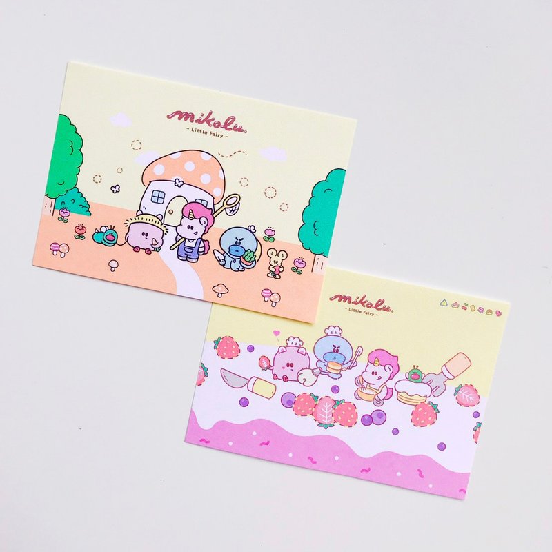 Mikolu postcard - Cards & Postcards - Paper Pink