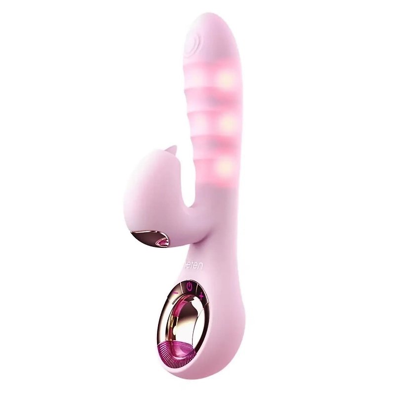 LETEN Photon Care Infrared Electric Massager Vibrating Massager Sex Toy Masturbator - Adult Products - Silicone Pink