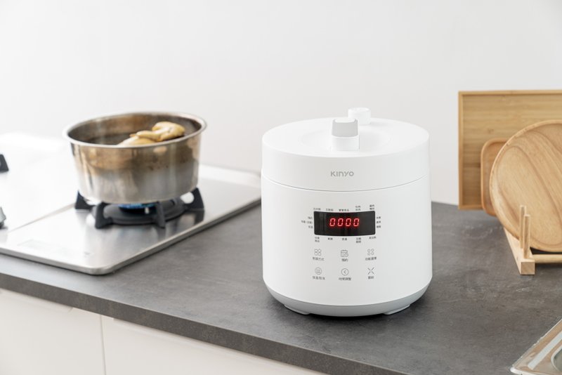 KINYO  電子壓力鍋 2.5L PCO-2500 - 廚房家電 - 其他材質 白色