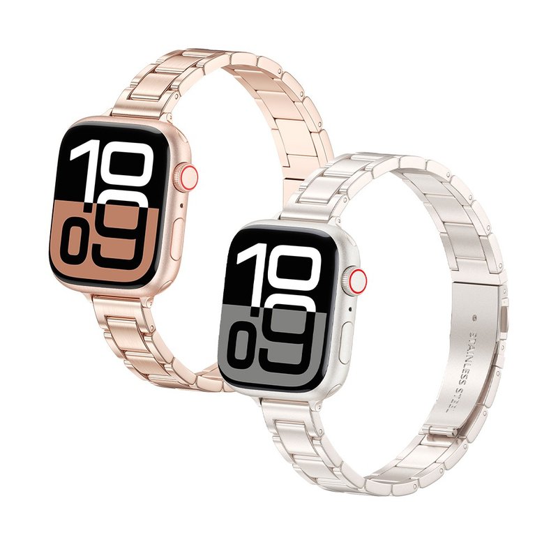 Hipporizz Apple Watch (42/44/45/46/49mm) Glint 不銹鋼錶帶 - 錶帶 - 不鏽鋼 多色