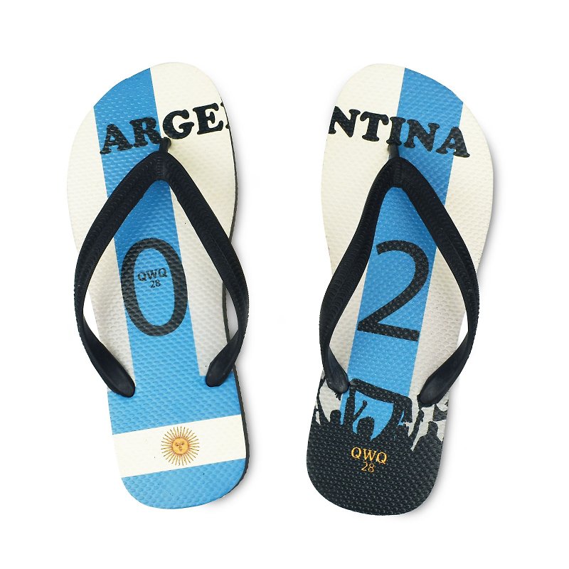 QWQ creative design flip-flops - Argentina - men's [FA0141503] - รองเท้าแตะ - ยาง 