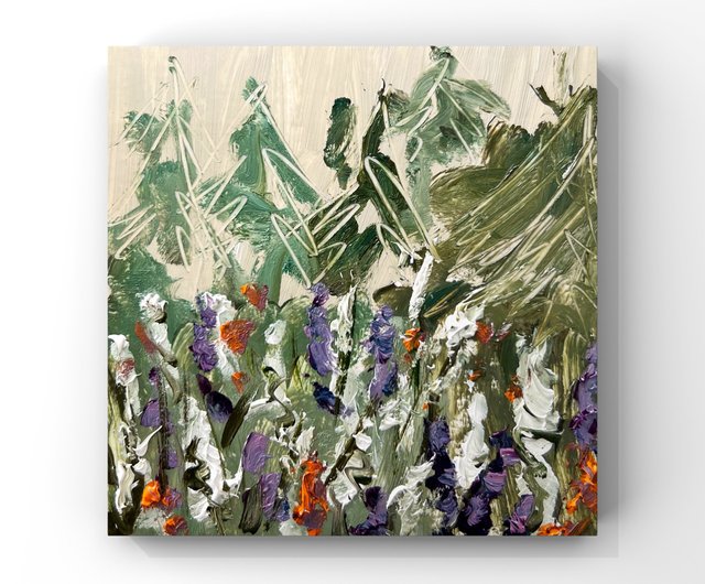 油絵　カルパティア山脈 ウクライナ支援のため、この絵を販売する。 油絵カルパティア山脈