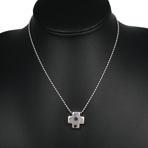 TIFFANY&CO.ローマンクロスボールチェーンネックレス【美品】ヴィンテージ TIFFANY&CO.ローマンクロスボールチェーンネックレス【美品