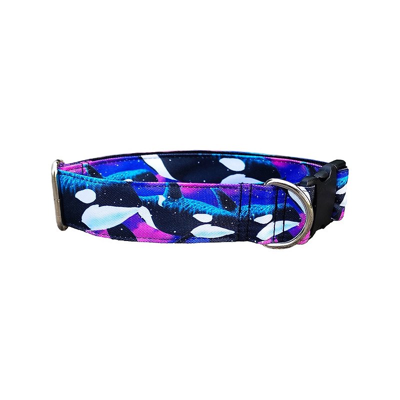 Other Materials Collars & Leashes - Dog Collar Orcas Handmade Heavy Duty Nylon Adjustable Buckle High Quality