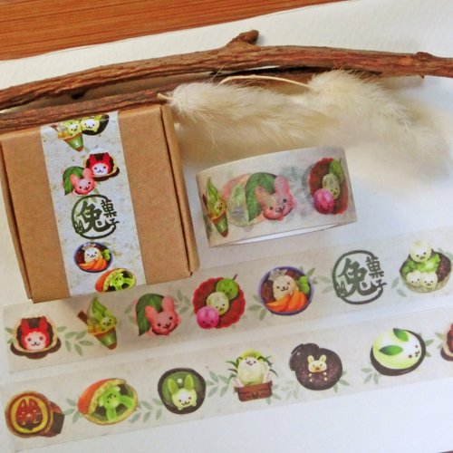 Tilabunny緹拉兔 和風兔 和紙膠帶