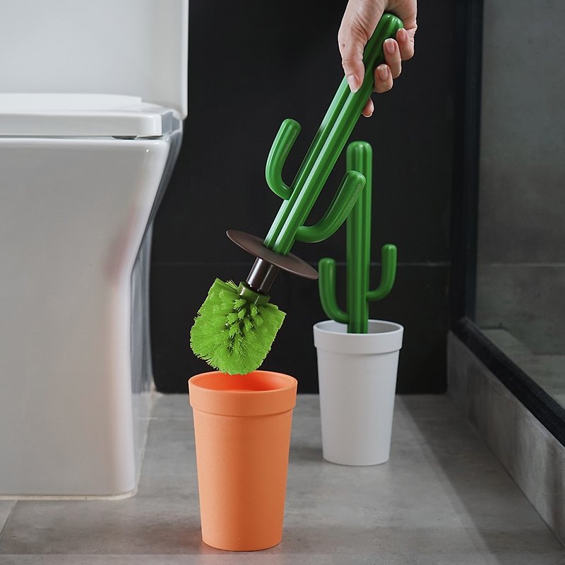 QUALY cactus toilet brush - Other - Plastic Green