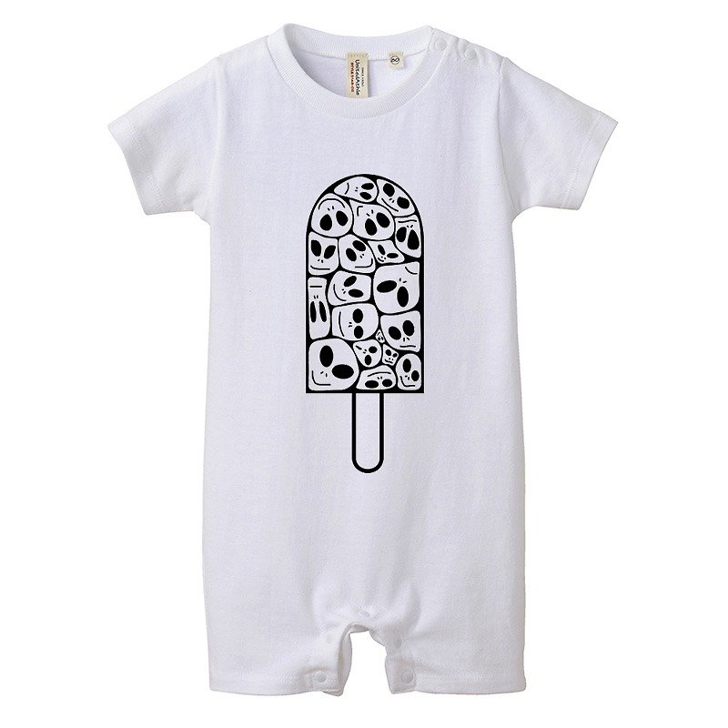 [Rompers] Monster chip Ice - Other - Cotton & Hemp White