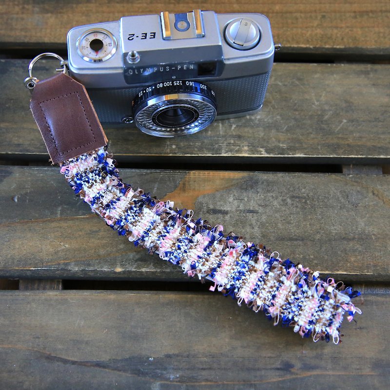 Tweed ribbon hand strap - Phone Accessories - Cotton & Hemp 