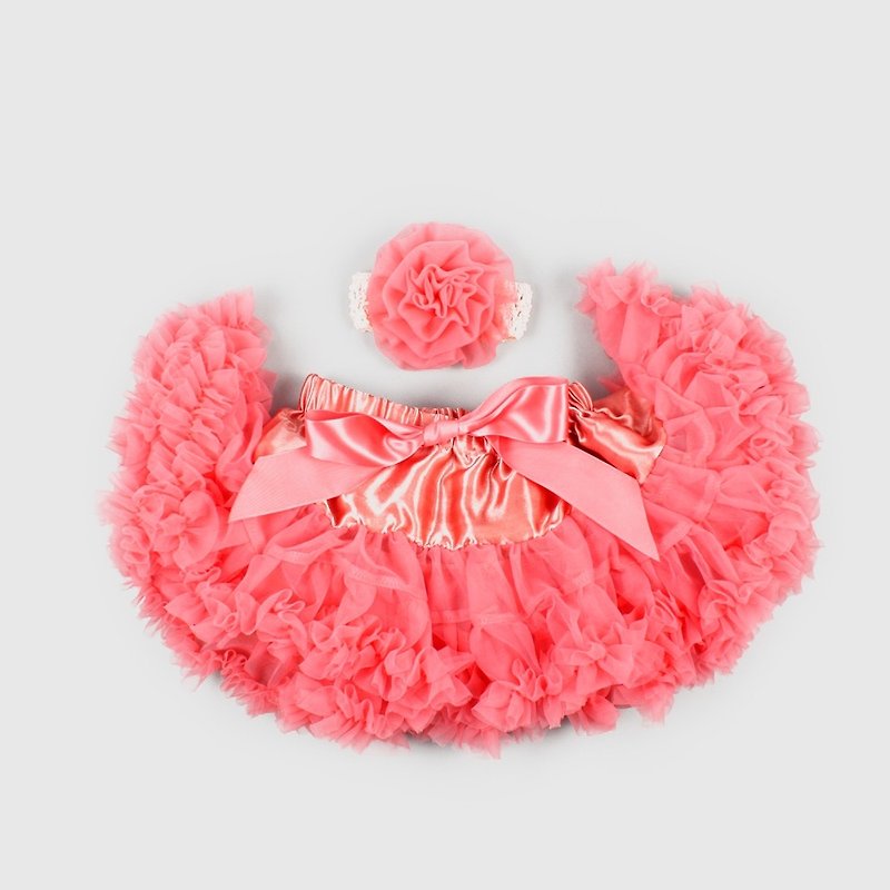 Good day blossoming baby girl chiffon tutu skirt-Princess Rose - Skirts - Nylon Red