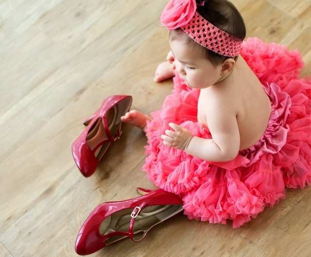 Pink chiffon tutu on sale skirt