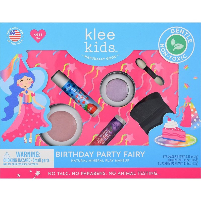 Birthday Party Natural Makeup Set - Lip & Cheek Makeup - Other Materials Blue