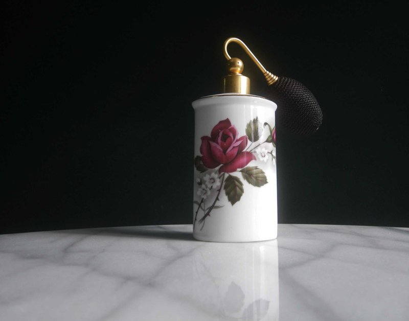 【老時光 OLD-TIME】早期二手奧地利陶瓷香水瓶 - 擺飾/家飾品 - 其他材質 