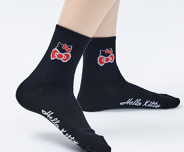 ONEDER Wanda] Sanrio Central Rib Socks Hello Kitty Stockings Socks - Shop  oneder Socks - Pinkoi