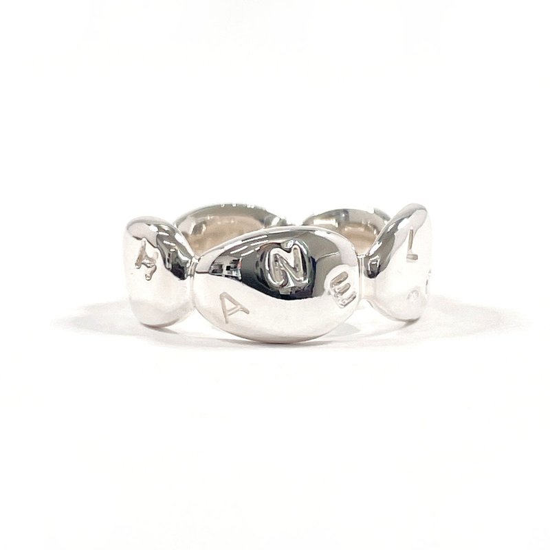 【日本直送 中古美品】13号 シャネル CHANEL リング・指輪 ロゴ シルバー925 ヴィンテージ アクセサリー 新品仕上げ済み - 戒指 - 純銀 銀色