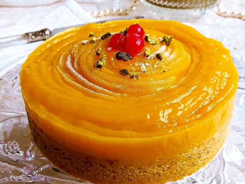 【Passion Fruit Rice Cake】-Vegan, gluten-free, egg-free, less oil and less sugar- - Cake & Desserts - Fresh Ingredients Yellow