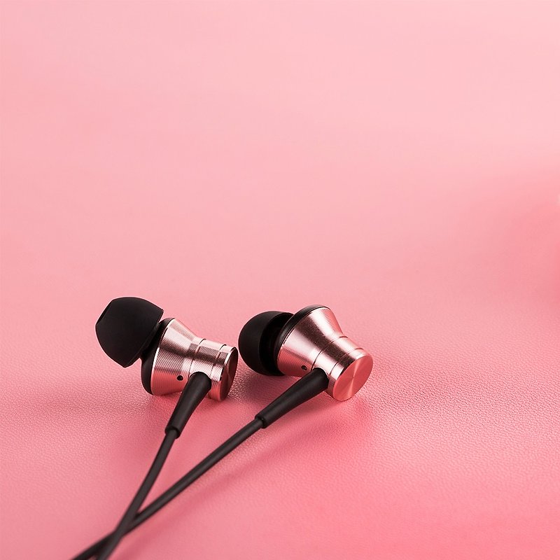 【1MORE】Piston Headphones Fashion Edition/E1009-PK Rose Pink - Headphones & Earbuds - Other Materials Pink