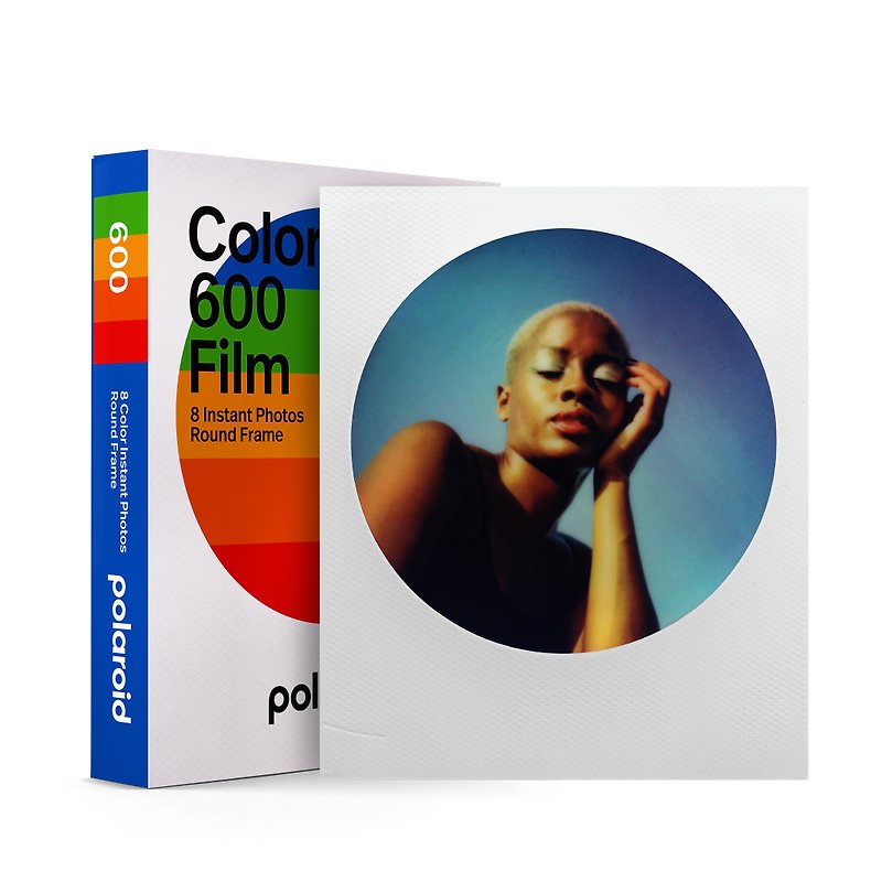 Polaroid - 600 系列 即影即有彩色菲林相紙 –  圓框 - 相機/拍立得 - 其他材質 多色
